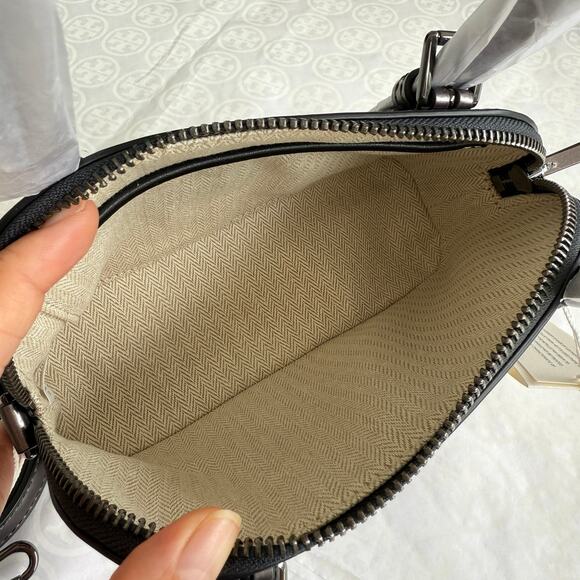 Tory Burch Emerson Dome Satchel 153467 & Emerson Mini Wallet 153359 - Picture 7 of 16